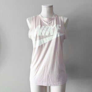 Nike Muscle Tank Top Light Pink Womens Size XS Sleeveless Tee